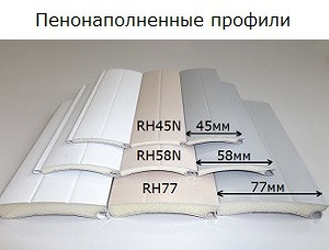 Пенонаполненные профили DoorHan Пенонаполненные профили DoorHan Новосибирск